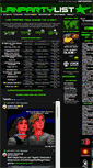 Mobile Screenshot of lanpartylist.com